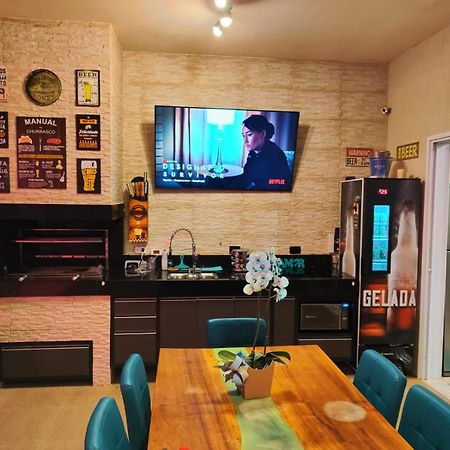 Chacara Arena Jk Com Piscina Integrada Com Sauna E Hidromassagem Ибиуна Экстерьер фото