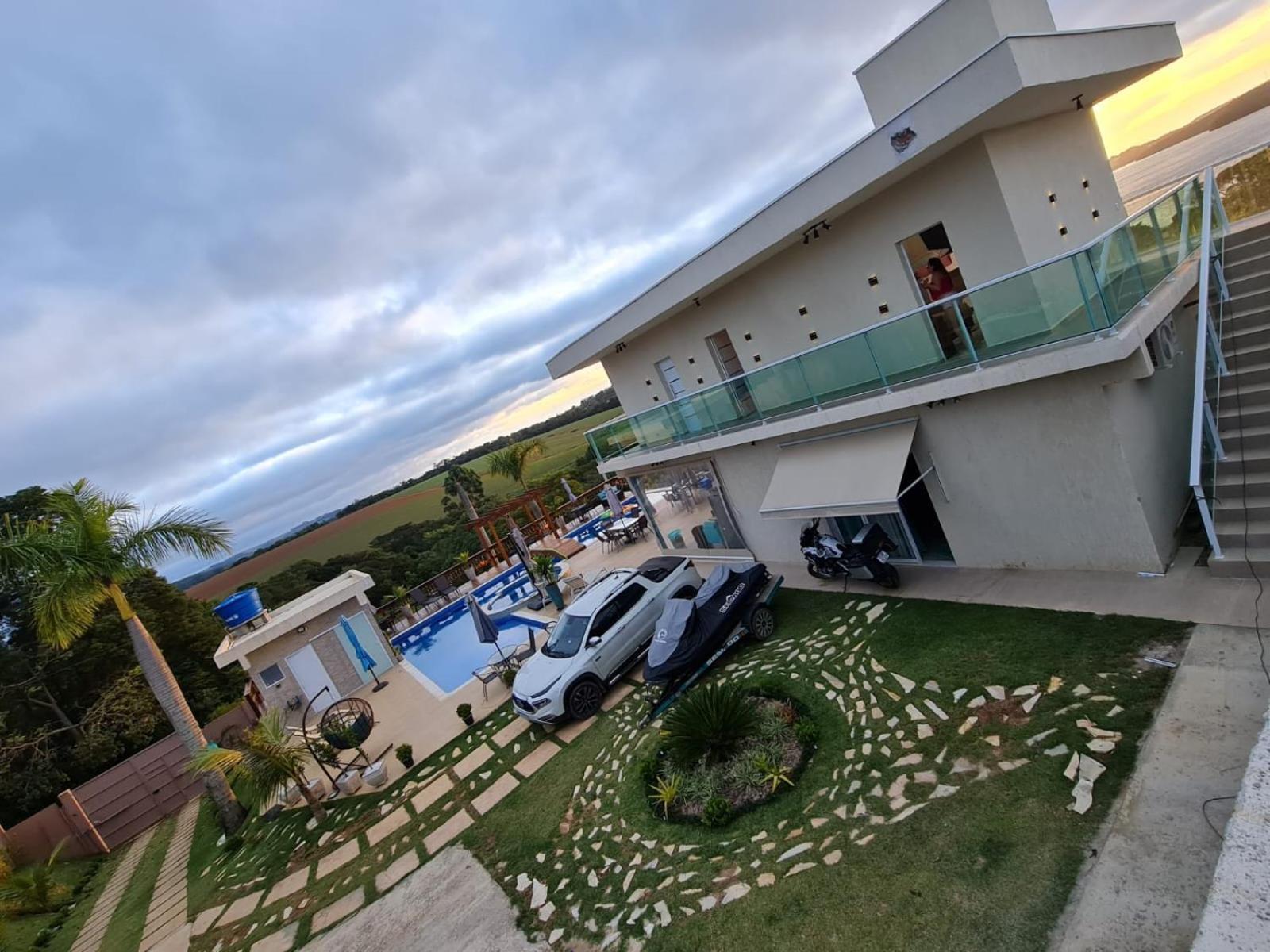Chacara Arena Jk Com Piscina Integrada Com Sauna E Hidromassagem Ибиуна Экстерьер фото